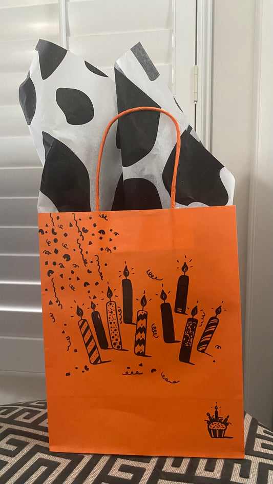 Gift Bag with Candles